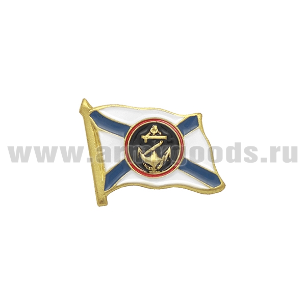 Значок мет. Флажок МП (на пимсе)
