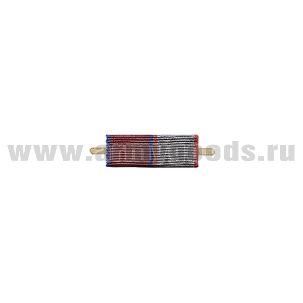 ВОП с лентой к медали За спасение (Росгвардия) узкая