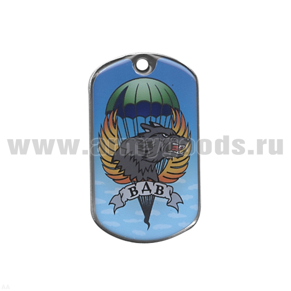 Жетон (смола) ВДВ (волк)