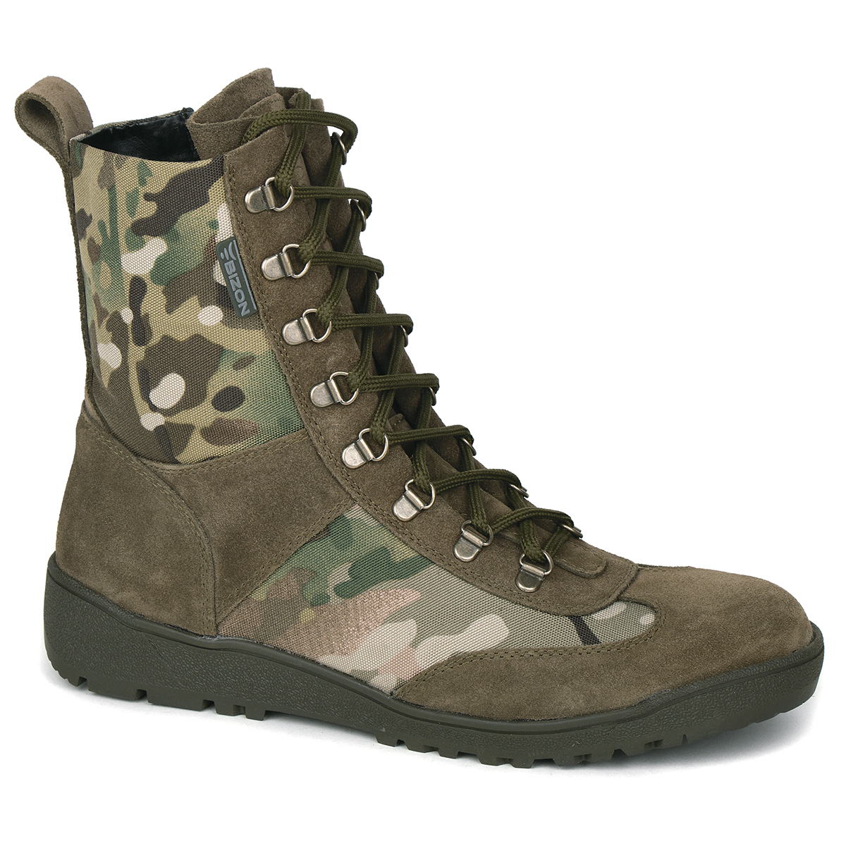 Б. в/б Спартак (велюр + кордура "Мультикам", шнуровка+молния) (СП-018Д)