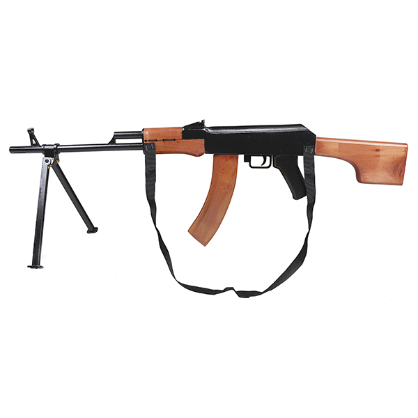 Игрушка деревянная РПК (ручной пулемёт Калашникова)