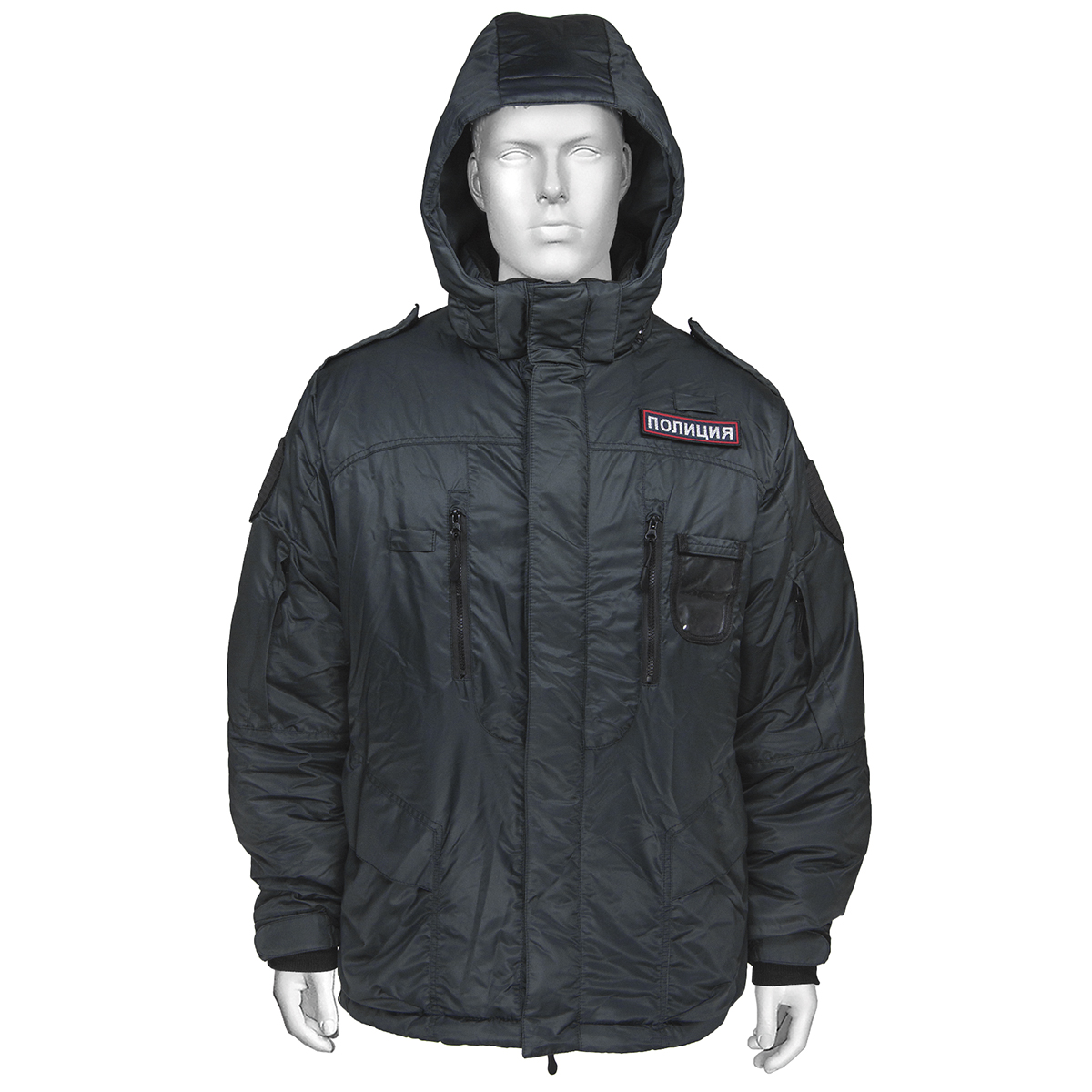 Кртк зим. Полиция ОВД нов/обр (со съемной жилеткой)
