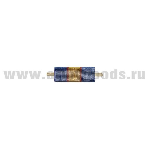 ВОП с лентой к медали За заслуги в ФССП (узкая)