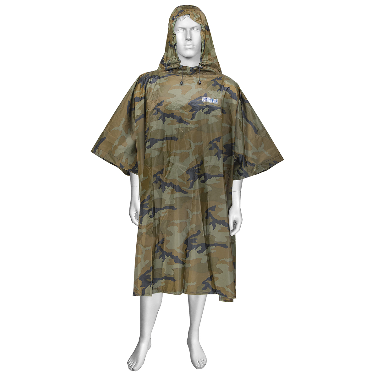 Плщ-пнч с капюшоном влагозащитное "Hunter WPL" (полиэфир 100%, покрытие - ПВХ) КМФ (проклеенные швы)