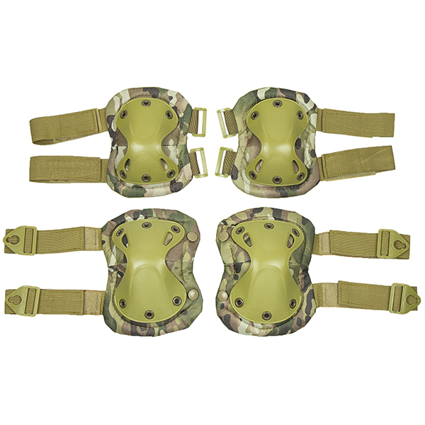 Комплект защитный (наколенники и налокотники жесткие) "мультикам"