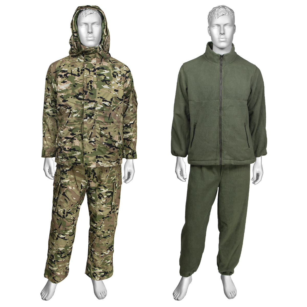 Костюм д/с ПАРКА (утепленный флисом) "мультикам"