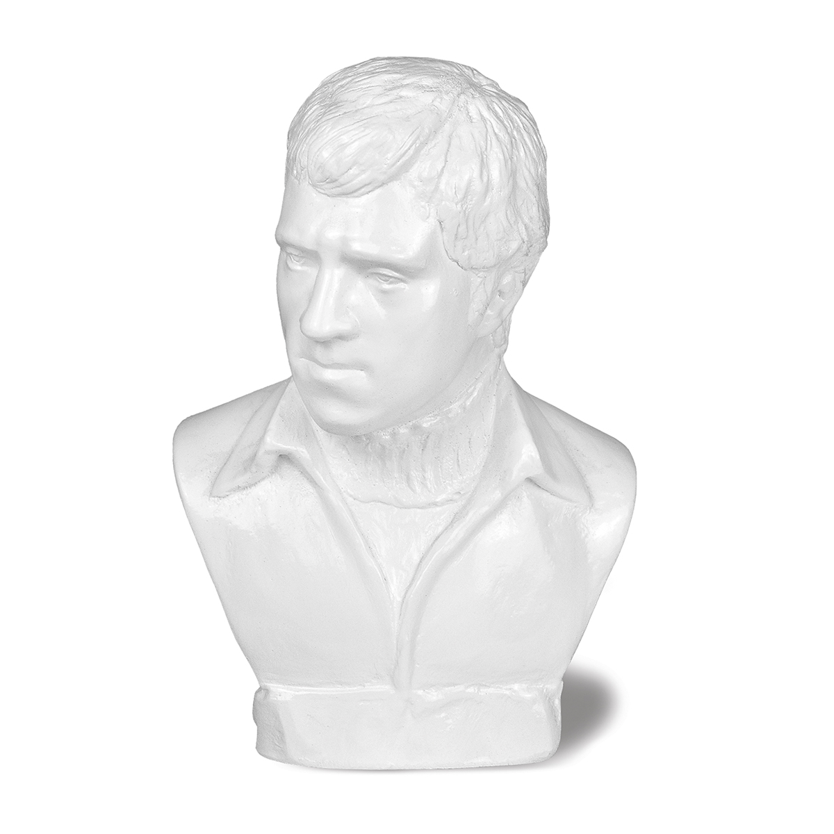 Бюст Высоцкого В. С. (гипс, цвет по наличию на складе, высота 15,5 см)