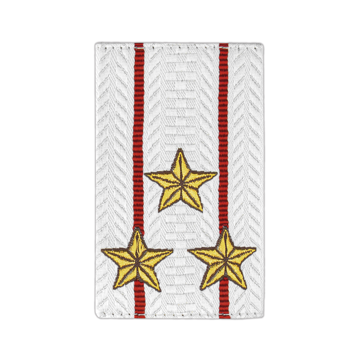 Ф/пог. Полиция белые тканые (полковник) приказ № 777 от 17.11.20