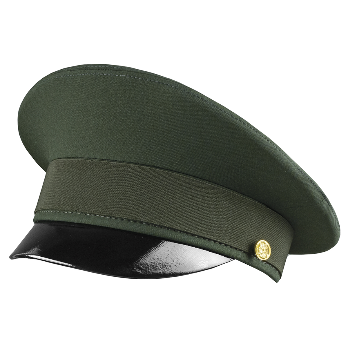 Фуражка простая ВС оливковая (ткань "габардин") к костюму офисному