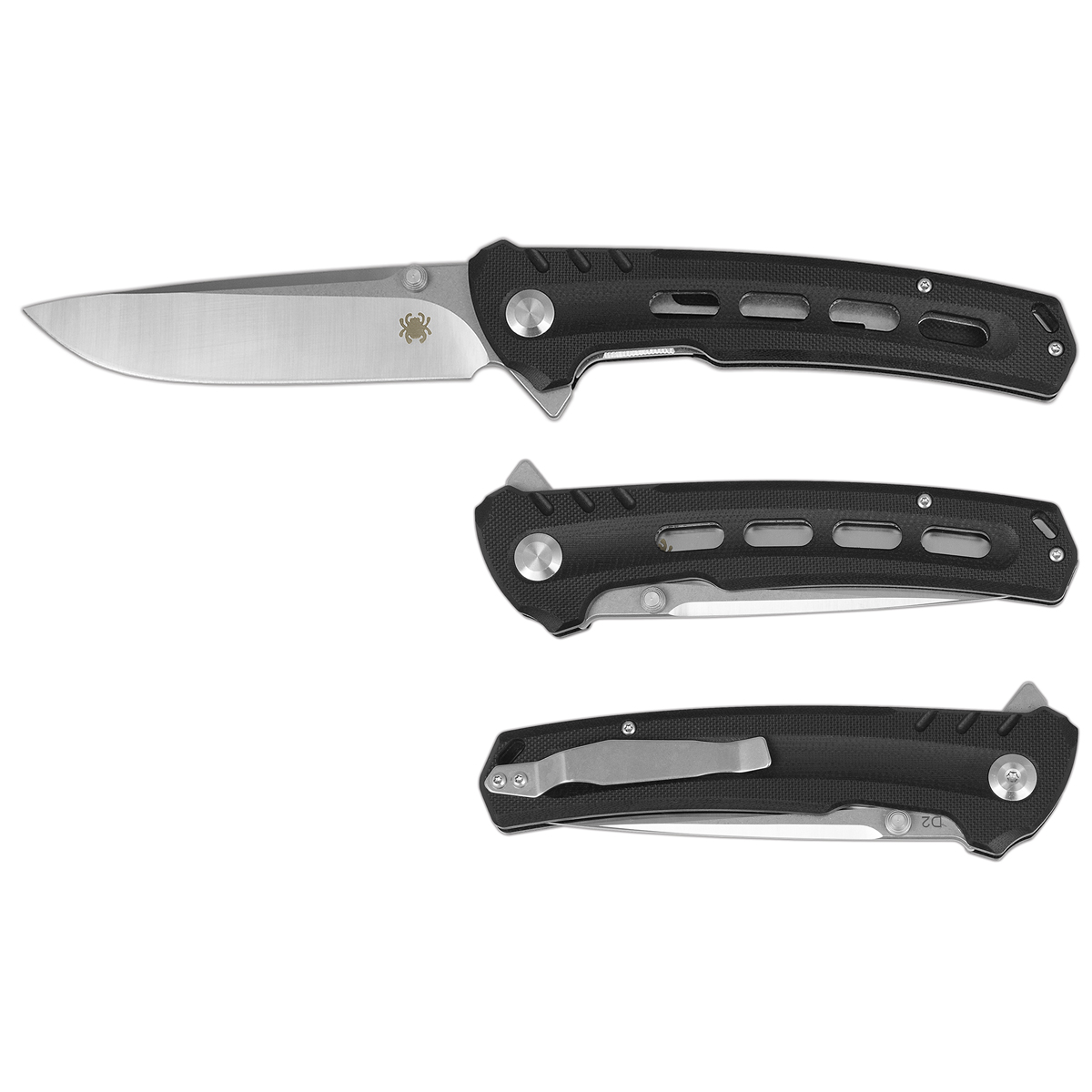 Нож раскладной Spyderco D2