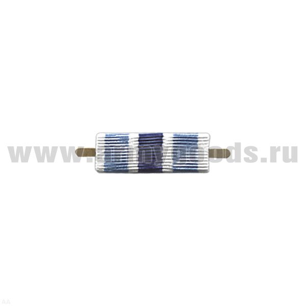 ВОП с лентой к медали За заслуги в освоении космоса (узкая)