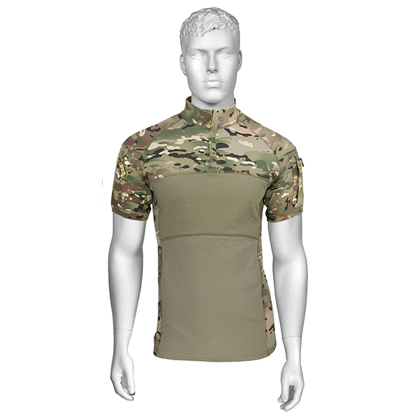 Рубашка поло тактическая "Комбат" кор/рук Мультикам