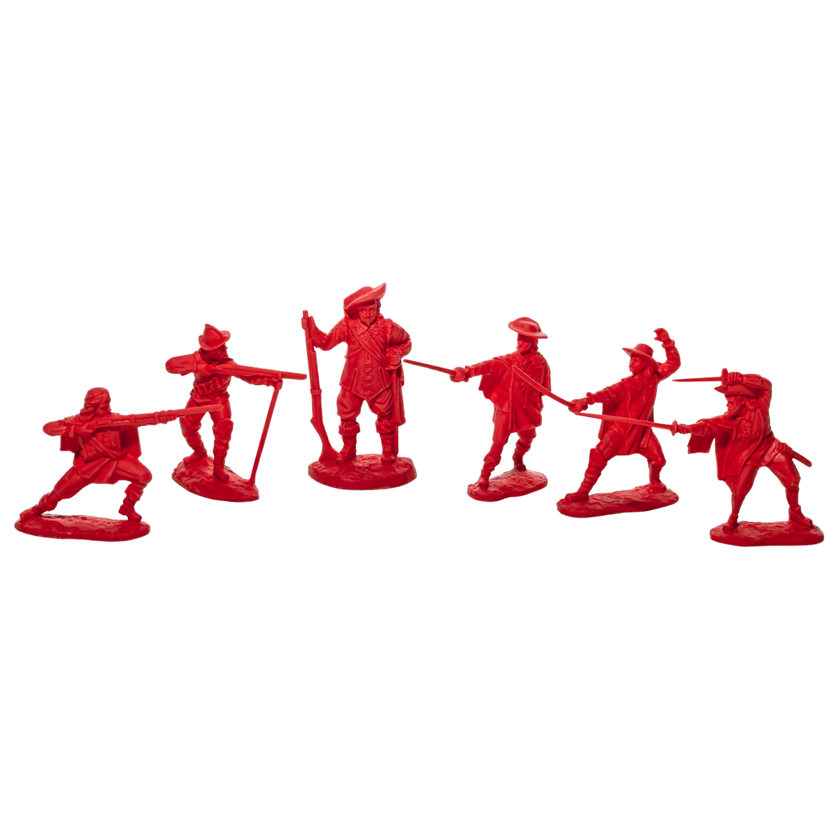 Набор игрушек пластмассовых "Гвардейцы кардинала" (фигурки 6 шт) арт. 12081