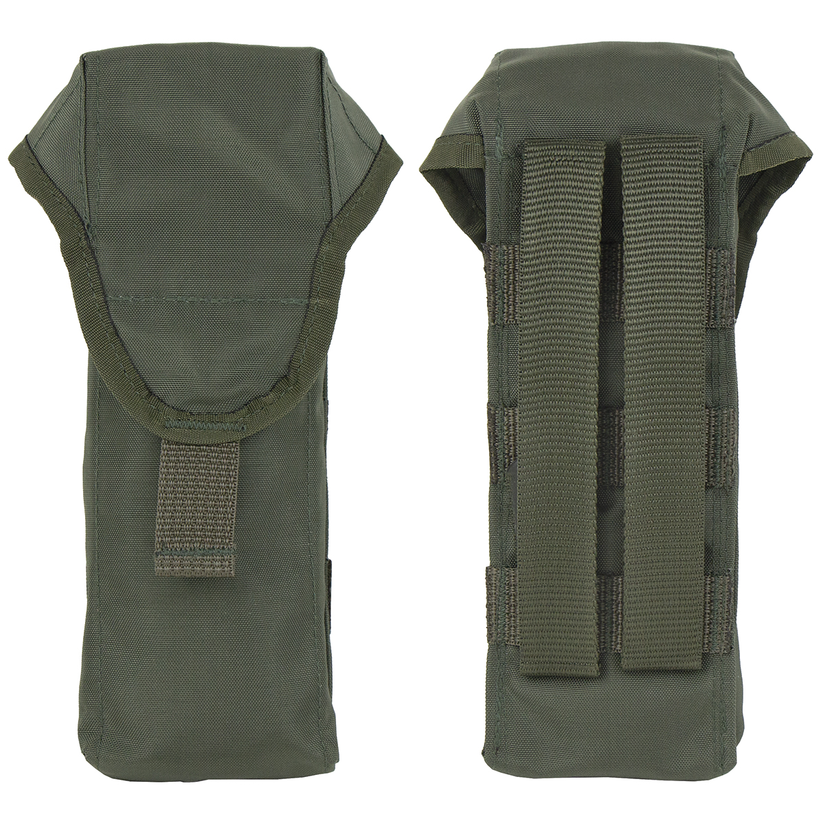 Подсумок для 1 магазина АК оливковый с системой крепления "MOLLE" 