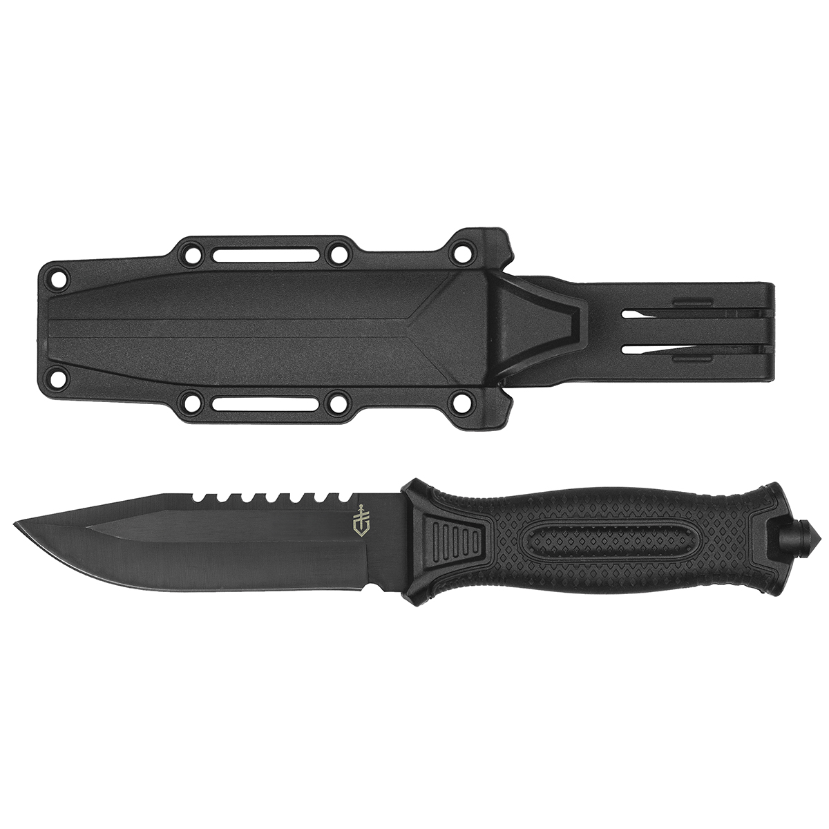 Нож GERBER COLUMBIA в пластиковых ножнах (2948А/B) общая длина 25 см (рукоять черная/оливковая по наличию на складе)