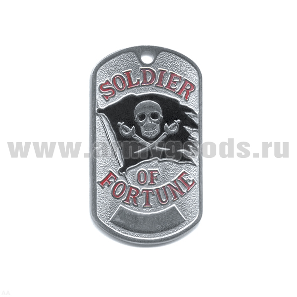 Жетон (нерж. ст., эмал.) Soldier of fortune
