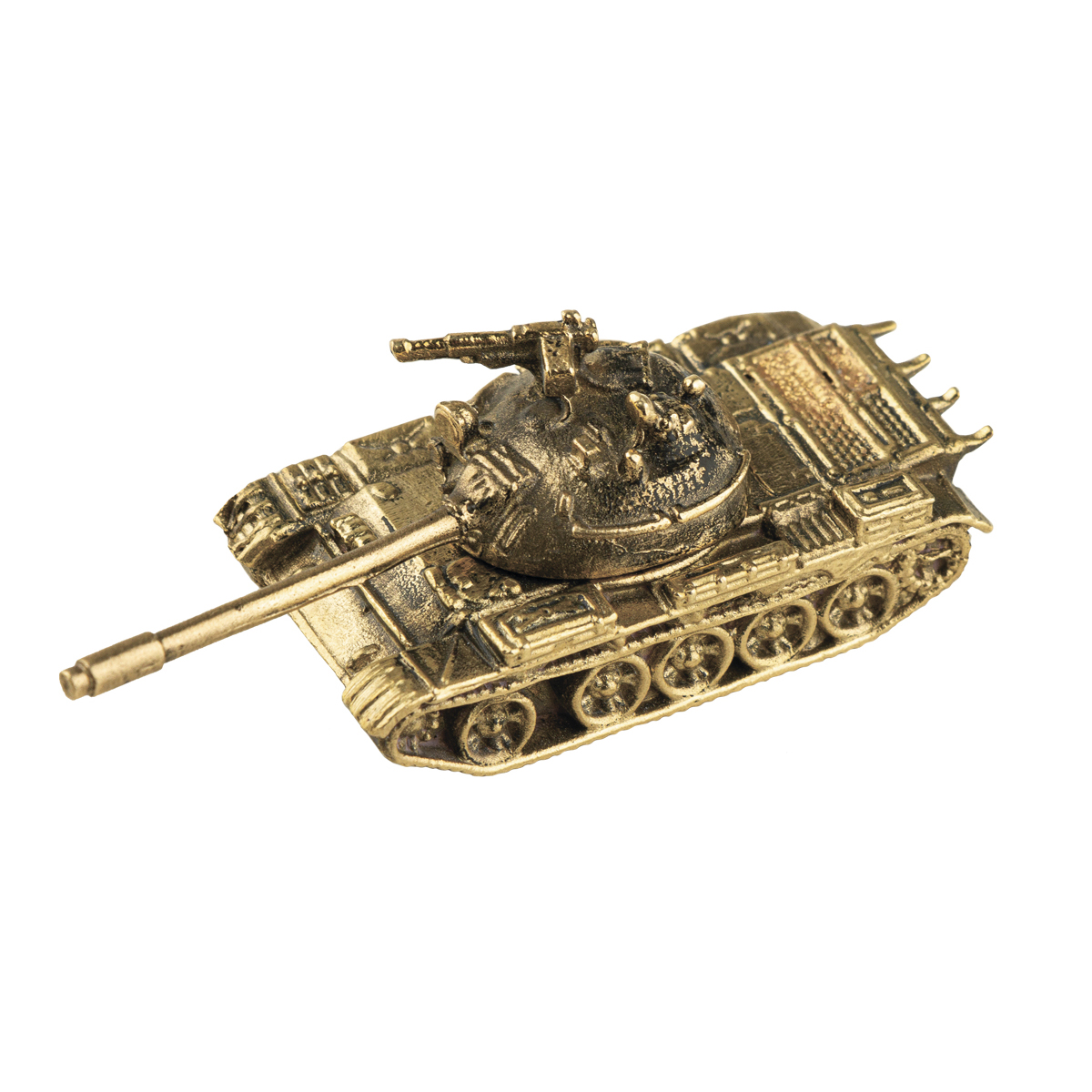 Фигурка бронзовая Танк Т-55