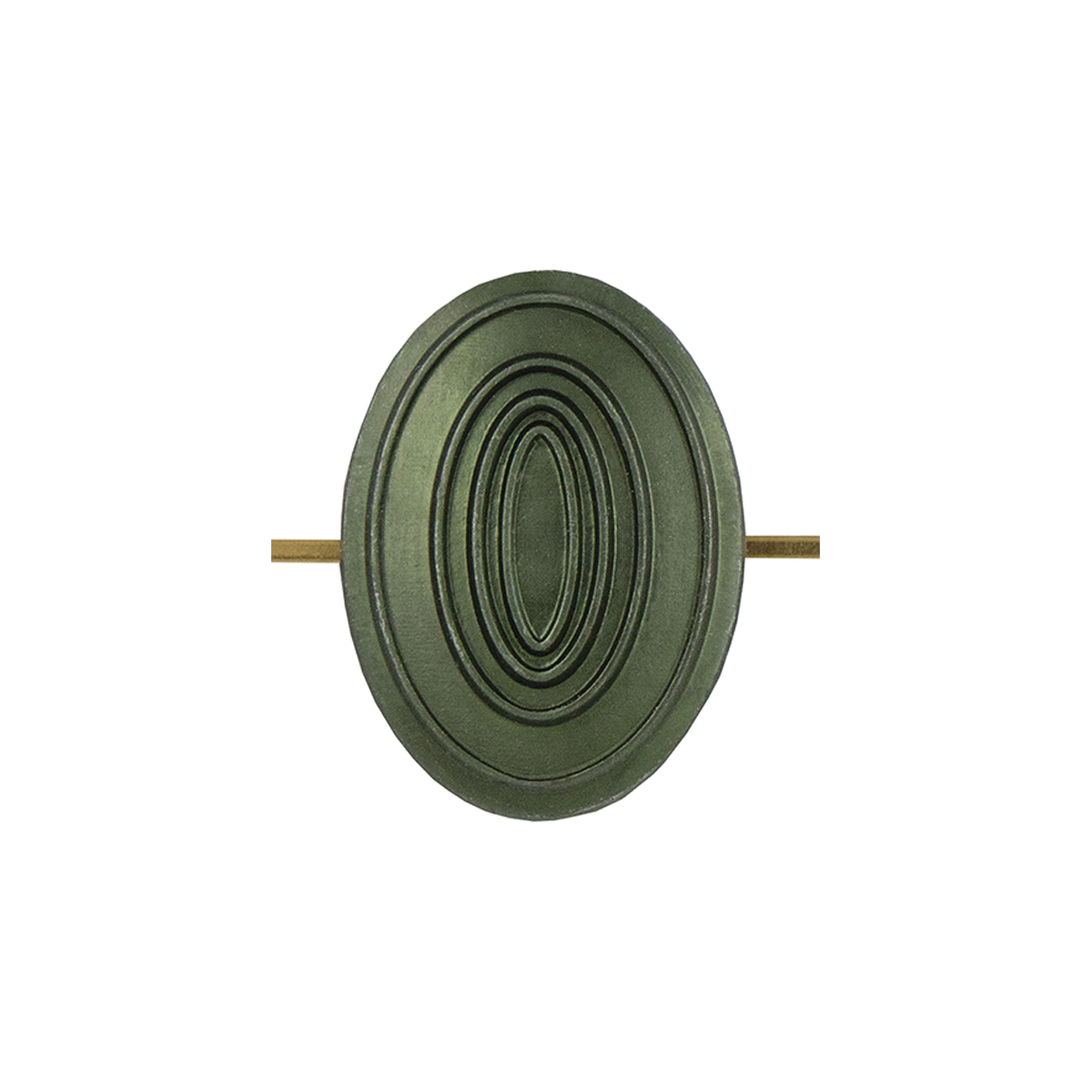 Кокарда мет. Казачество рядовой состав защитная 