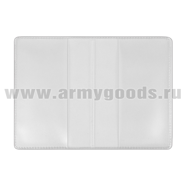 Обложка прозрачная под Проездной билет (124 x 92 мм)