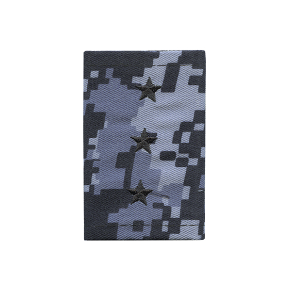 Ф/пог. Росгвардия ВОХР (расцв. "точка") вышит. черн. (ст. прапорщик)