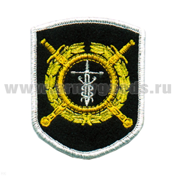 Шеврон вышит. 242 пр. РУБОП, люрекс