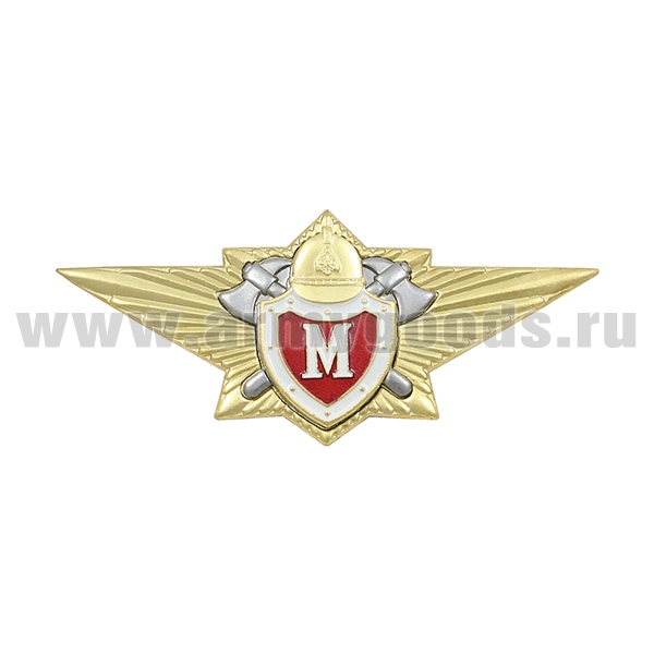Значок мет. Классность МЧС Мастер
