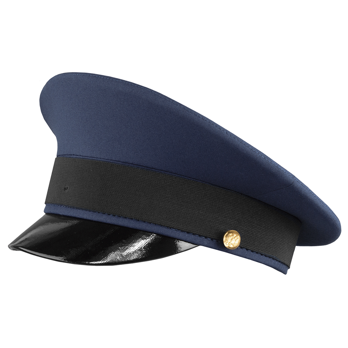 Фуражка простая ВВС синяя (ткань "габардин") к костюму офисному