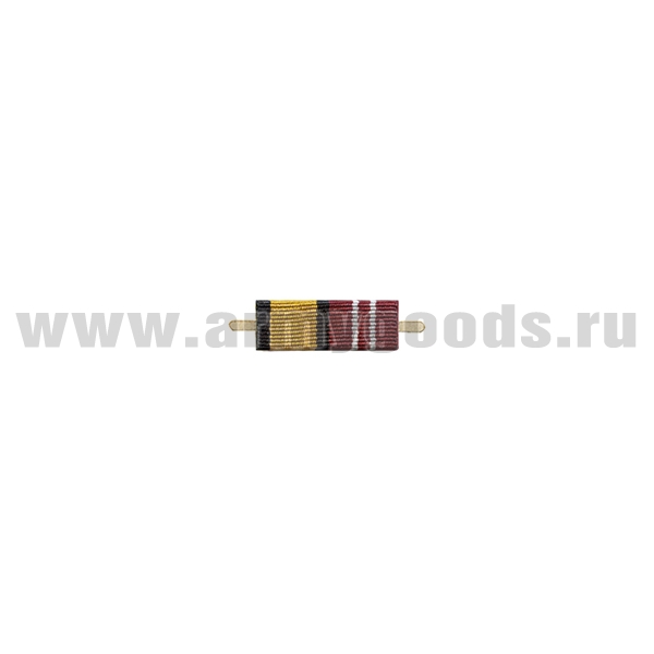 ВОП с лентой к медали За воинскую доблесть 2 ст (приказ №777 от 14 декабря 2017 г) (узкая)