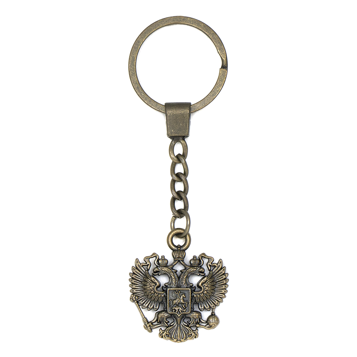 Брелок мет. Орел РФ (черненый)