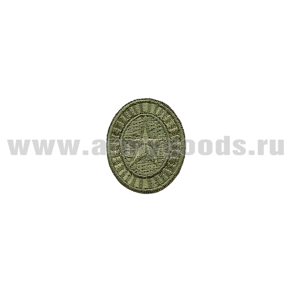 Шеврон вышит. Кокарда РА мал. защ.