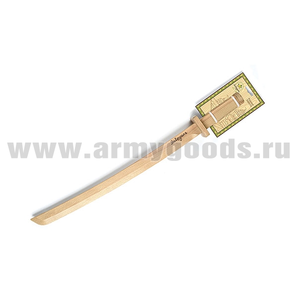 Игрушка деревянная Катана (бук) 65 х 9,5 см