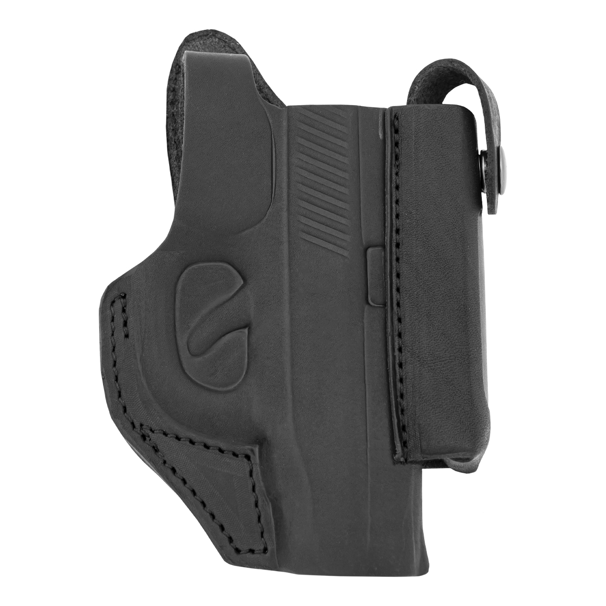 Кобура под ПМ, ПММ поясная формованная с запасной обоймой (ПК-33) черная