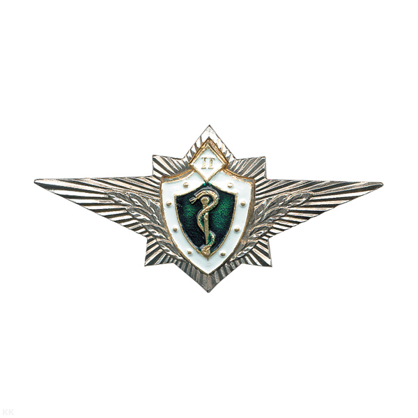 Значок мет. Классность медицины 2 класс