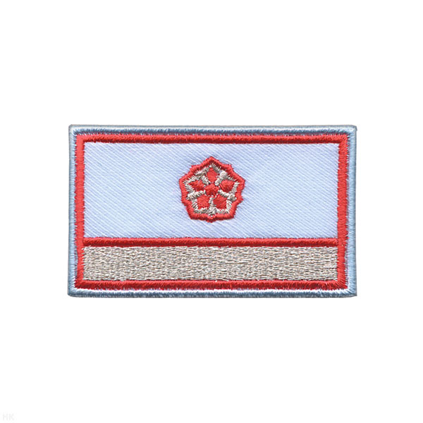 Нагрудный знак вышит. РЖД (голубой) 1 галун 1 звезда