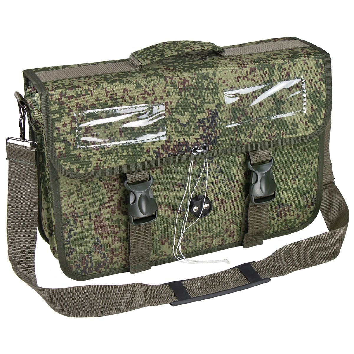 Портфель архивный №2 (два отделения) (для хранения документов с опечатыванием) (40x10x27 см) "русская цифра"