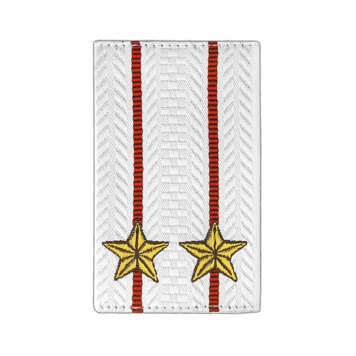 Ф/пог. Полиция белые тканые (подполковник) приказ № 777 от 17.11.20