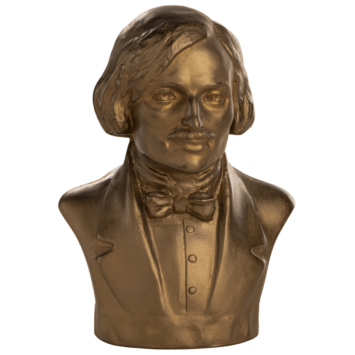 Бюст Гоголя Н. В. (гипс, цвет по наличию на складе, высота 18 см)