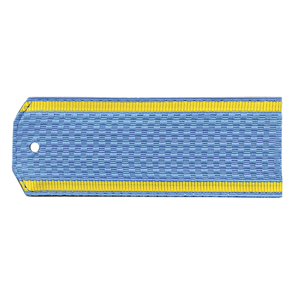 Погоны голуб. курсант. без «К» кант желтый (ВВС)