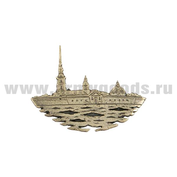 Значок мет. Петропавловская крепость (мал, на пимсе)