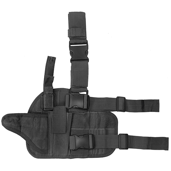 Кобура тактическая набедренная черная