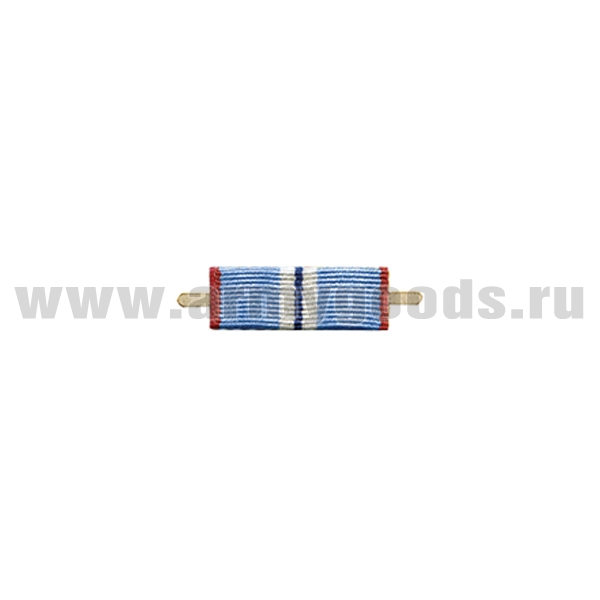 ВОП с лентой к медали За укрепление международного полицейского сотрудничества (узкая)