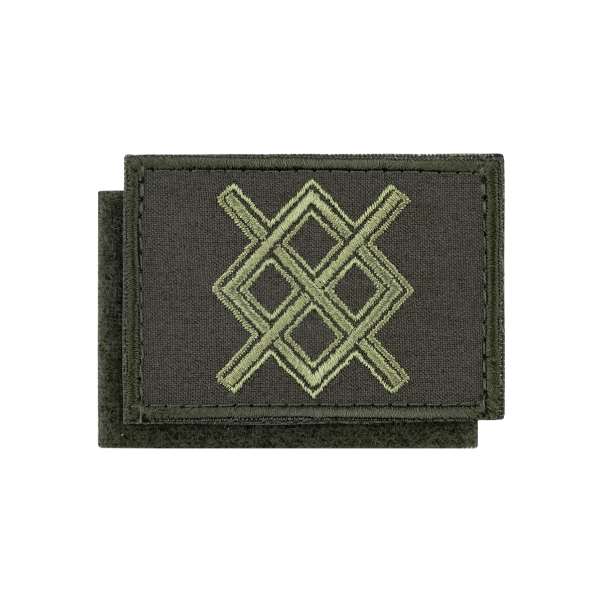 Шеврон вышит. на кепку Группировка войск "Север" (полевой) 70х50 мм на липучке