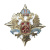 Значок мет. 300 лет Vivat Petersburg на звезде