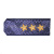 Погоны генерал-полковник чисто-синие с желт. звездами (на куртку)
