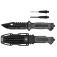 Нож GERBER COLUMBIA в пластиковых ножнах с компасом и огнивом (4048C) общая длина 27 см (рукоять коричневая/серая по наличию)