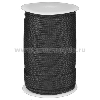 Паракорд (100 м) 10 нитей черный (Китай)