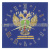 Часы настенные стеклянные ФСИН (28x28 см)