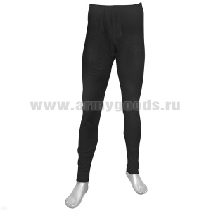 Термокальсоны черные (Россия; 100% ПП) (р-ры S, M, L, XL, XXL)