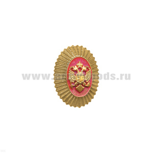 Кокарда пласт. Налоговая полиция (мал.)
