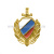 Эмбл. петл. пласт. МВД цв.